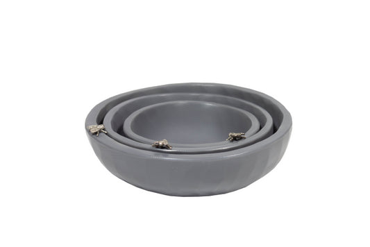 Bowls juego de 3 gris