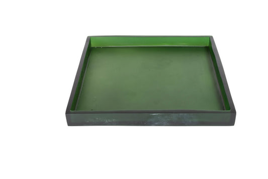 Charola Resina verde