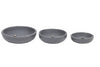 Bowls juego de 3 gris