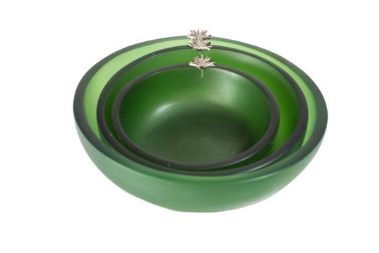 Bowls juego de 3 verde