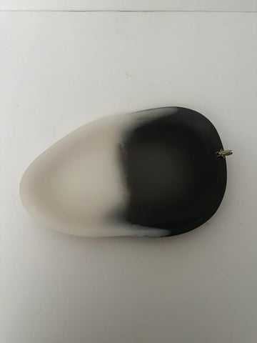 Charola irregular mediana bicolor