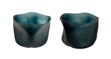 Batea abolla azul traslúcido