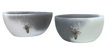 Bowls juego de 2 bicolor