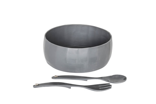 Ensaladera gris