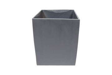 Bote de basura resina gris