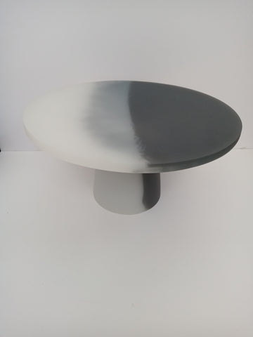 Pastelera de resina bicolor